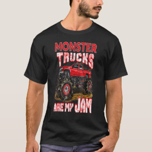 T-shirt Monster Truck Sont Ma Confiture Pour Monster Truck