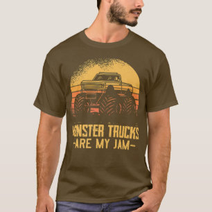 T-shirt Monster Truck Sont Mon Costume De Confusion Pour L