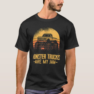 T-shirt Monster Truck Sont Mon Costume De Confusion Pour L