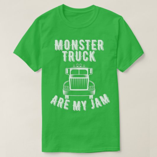 T-SHIRT MONSTER TRUCK SONT MON JAM 4 (Design devant)