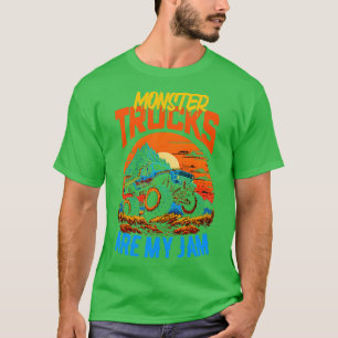 T-shirt Monster Truck sont mon Jam Funny 5