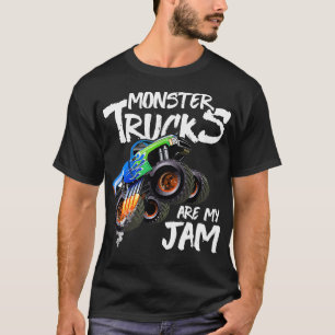 T-shirt Monster Truck Sont Mon Jam Vintage Retro Racing Tr