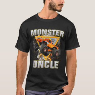 T-shirt Monster Truck Uncle Monster Truck are My Jam Truck