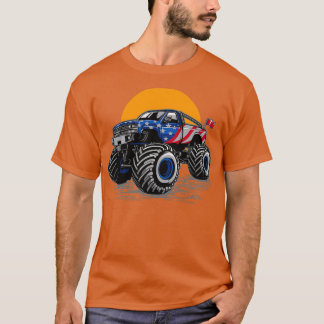 T-shirt Monster Truck Usa