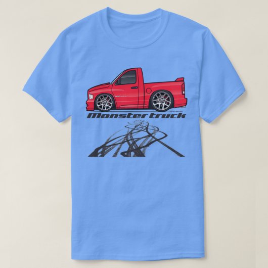 T-shirt Monster TruckRed 2 (Design devant)