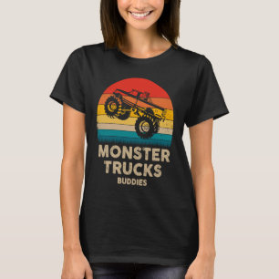 T-shirt Monster Trucks Buddies Monster Trucks Are My Jam