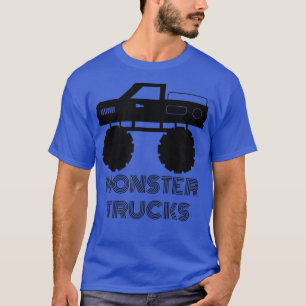 T-shirt Monster Trucks Conducteurs de broyage de boue mign