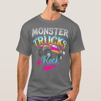 T-shirt Monster Trucks Rock Monstertruck Ventilateur de vo