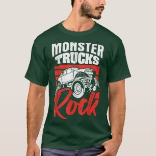 T-shirt Monster Trucks Rock Retro Vintage Don 2162
