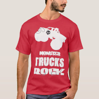 T-shirt Monster Trucks Rock T