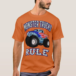 T-shirt Monster Trucks Rule Pick Up Monster Truck s