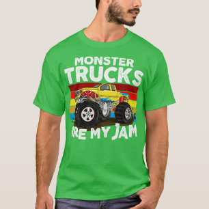 T-shirt Monster Trucks sont ma confiture