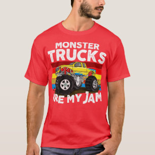 T-shirt Monster Trucks sont ma confiture