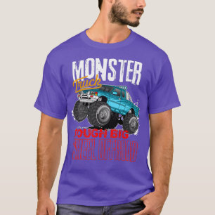 T-shirt Monster Trucks Tough Big Wheel Offroad 4x4