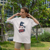 T-shirt Monster Walking Pet Cute