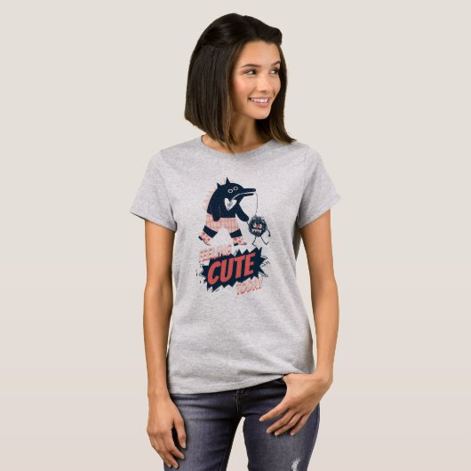 T-shirt Monster Walking Pet Cute (Devant entier)