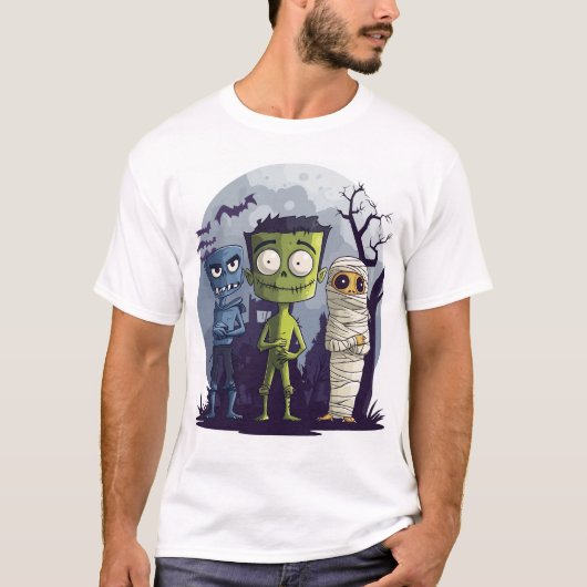 T-shirt Monster Yoga Class (Devant)