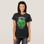 T-shirt Monstera Deliciosa Thai Constellation Botany Botan (Devant entier)
