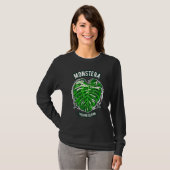 T-shirt Monstera Deliciosa Thai Constellation Botany Botan (Devant entier)