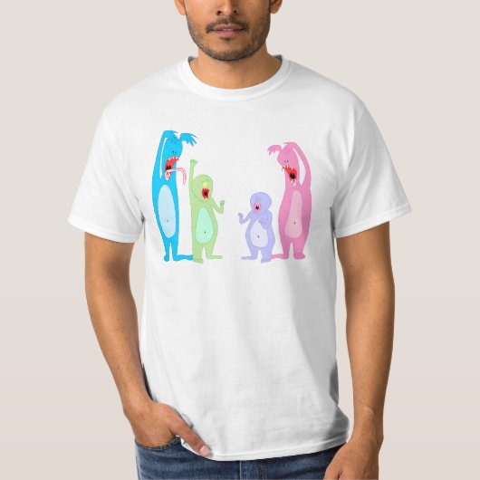 T-shirt MonsterFamily (Devant)