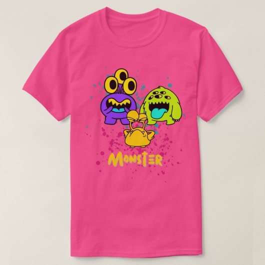 T-shirt Monstre 3 (Design devant)