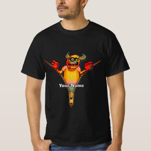T-shirt Monstre à fermeture éclair
