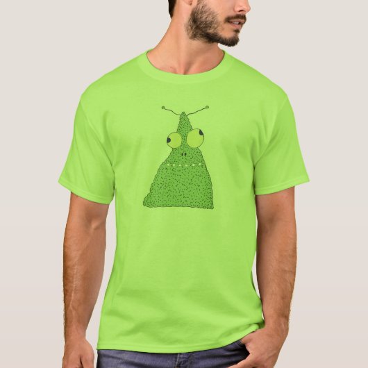 T-shirt monstre blob vert goofy (Devant)