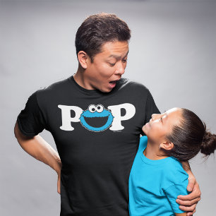 T-shirt Monstre de biscuits de la rue Sésame - T-Shir Pop