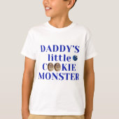 T-shirt Monstre de biscuits de papa (Devant)