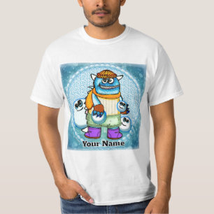 T-shirt Monstre de Boule de Neige