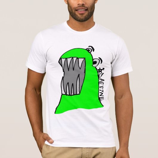 T-shirt Monstre de CAFFiNE (Devant)