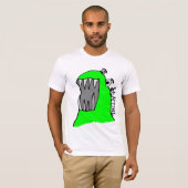 T-shirt Monstre de CAFFiNE (Devant entier)
