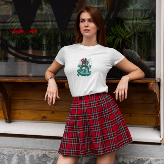 T-shirt Monstre de cauchemar effrayant