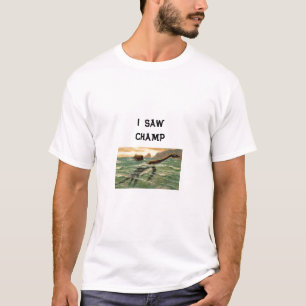 T-shirt Monstre de Champlain de lac