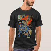 T-SHIRT MONSTRE DE COMBAT SAMURAI (Devant)