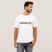 T-shirt Monstre de dessin orange n° 21 T Chemise (Devant entier)