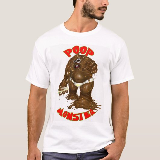 T-shirt monstre de dunette (Devant)