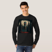 T-shirt Monstre de Flatwoods Braxie 1952 Alien Cryptide Ef (Devant entier)