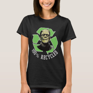 T-shirt Monstre de Frankenstein - 100% Recyclé S Funny Hal