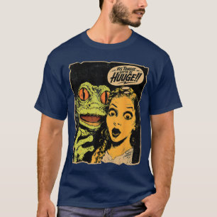 T-shirt Monstre de grenouille effrayant Sie Comic Horreur