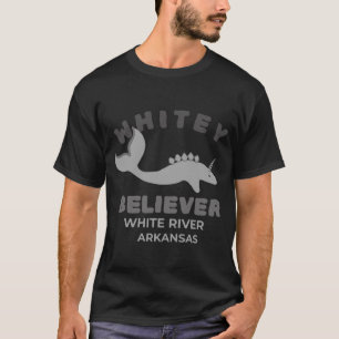 T-shirt Monstre de la rivière Whitey Arkansas