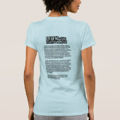 T-shirt MONSTRE de PICKETT - CARRÉ 4 - VERRES 3D (Dos)