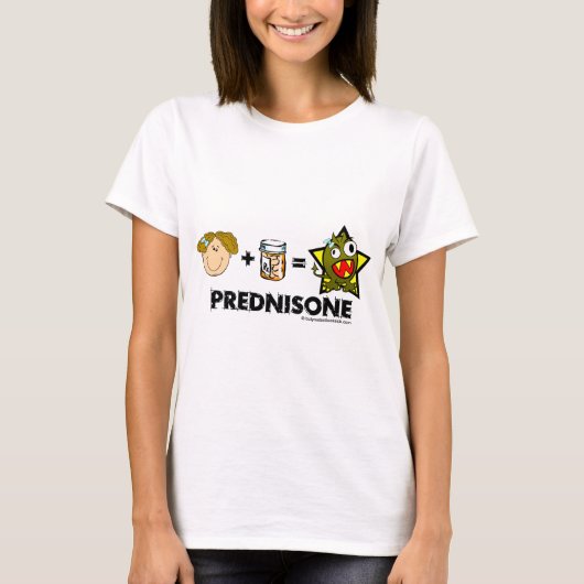 T-shirt Monstre de prednisone (Devant)