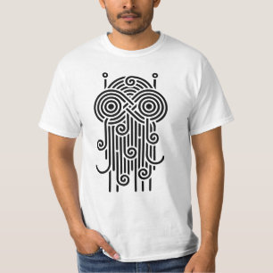 T-shirt Monstre de spaghetti volant (lignes)