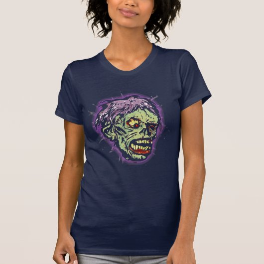 T-shirt Monstre de zombi (choc) (Devant)