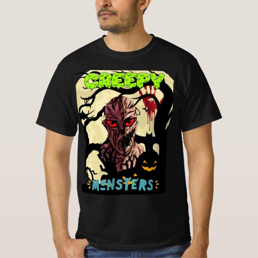 T-shirt monstre déplaisant (Devant)