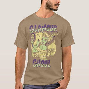 T-shirt Monstre d'Halloween Glamor Ghoul Vintage