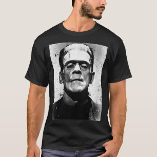 T-shirt Monstre d'horreur d'Halloween femmes VNeck