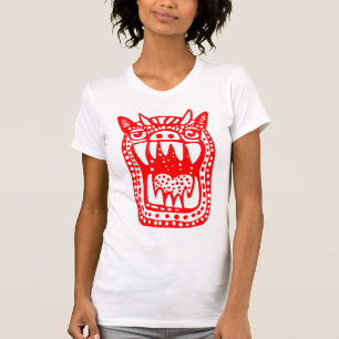 T-shirt Monstre d'horreur - Rouge