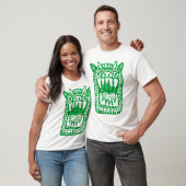 T-shirt Monstre d'horreur - Vert herbe (Unisexe)